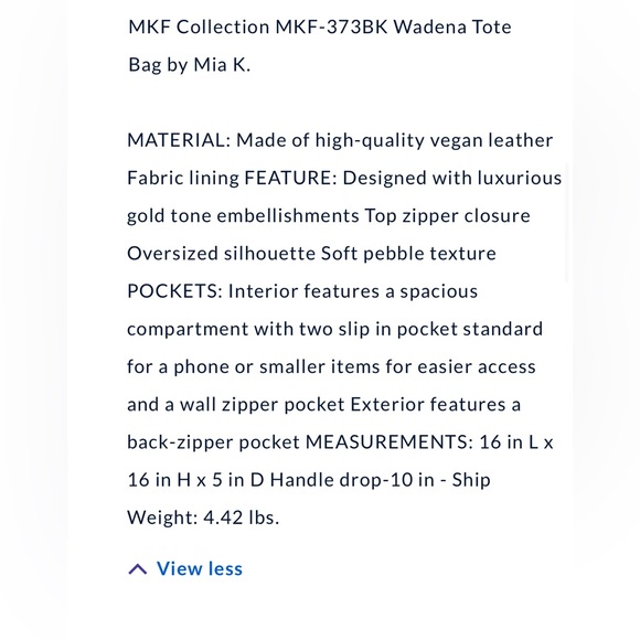 MKF Tote - Picture 6 of 6